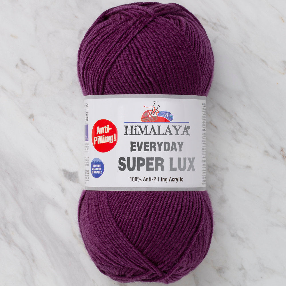 Himalaya Everyday Super Lux Mor El Örgü İpi - 73440